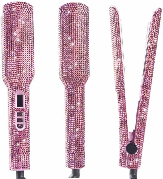 Crystal Shine Titanium Flat Iron