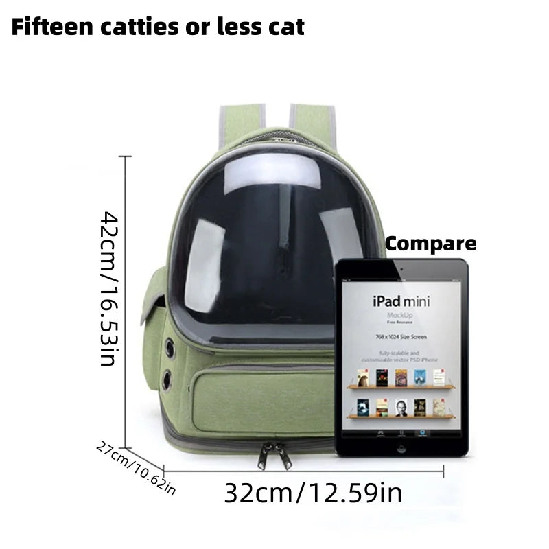 Rugged Pet Travel Backpack Carrier