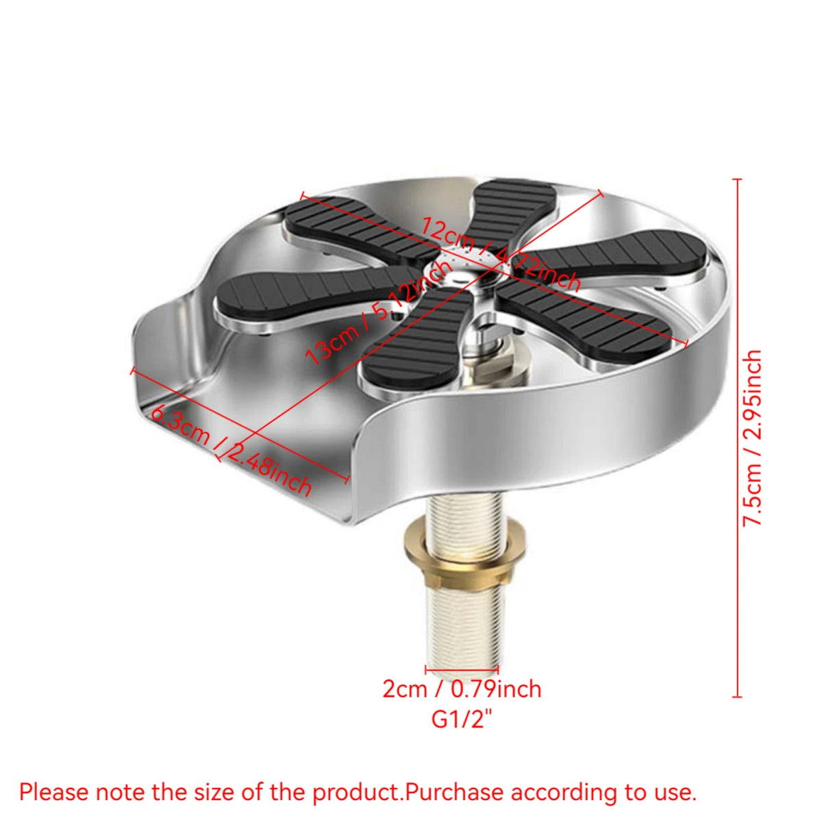 SparkleSink Stainless Bottle Washer Tool