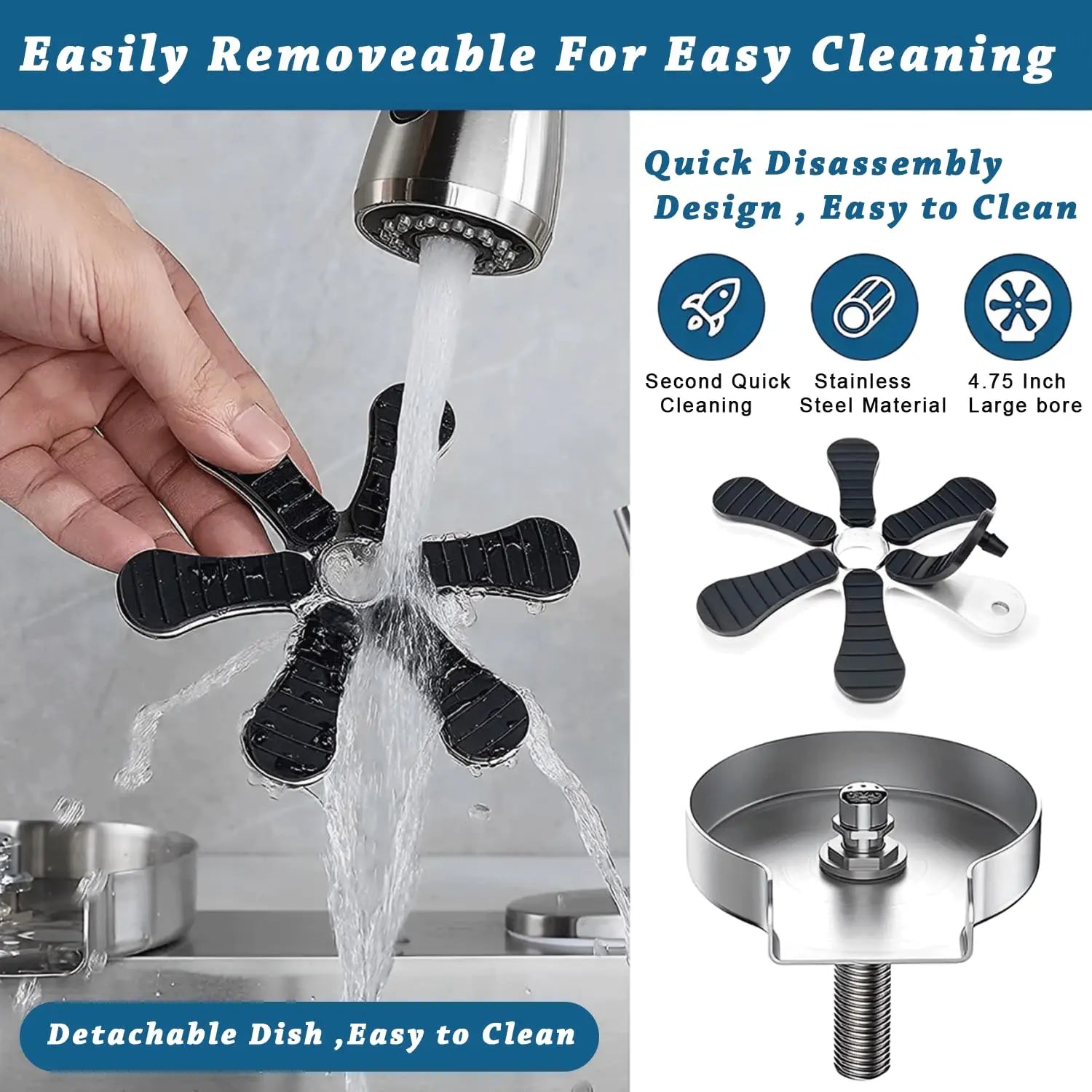 SparkleSink Stainless Bottle Washer Tool