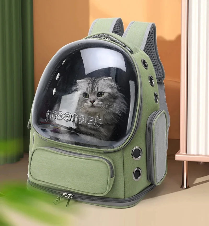 Rugged Pet Travel Backpack Carrier